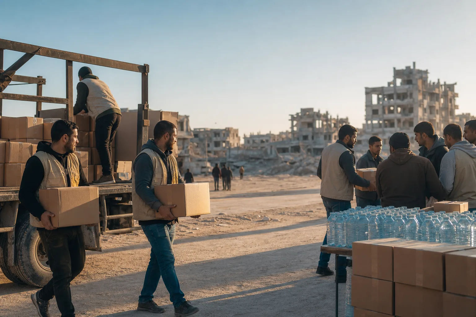 Colis alimentaires d’urgence